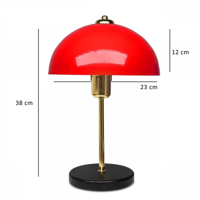 Opviq Medal Body AYD-3680 Lámpara de mesa Roja Opviq Medal Body AYD-3680 Lámpara de mesa Roja